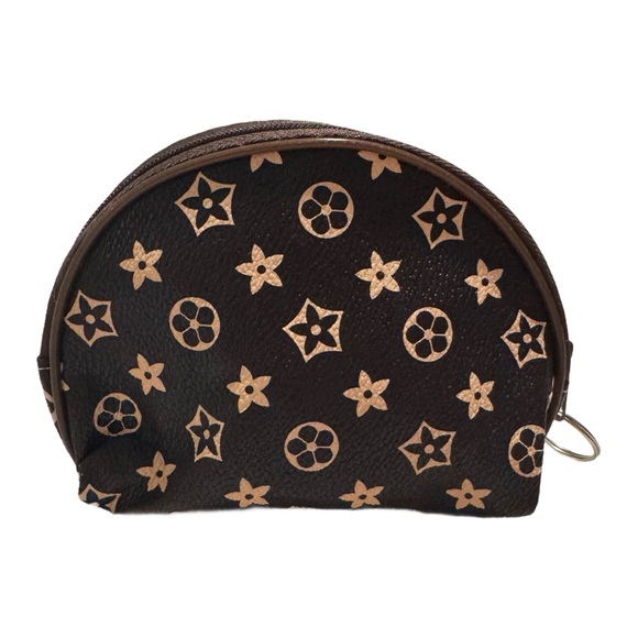 Handbags - Luxury Inspired Brown and Gold Women's Bag
